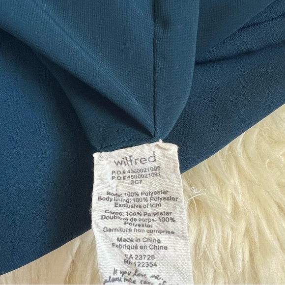 Wilfred Sabine Dress Pine Green Size XXS - Picture 3 of 9